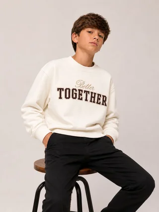 Buzo oversize Together Teens - Vista 1
