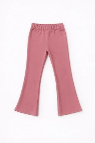 Calza lisa térmica oxford de niña  - Vista 3