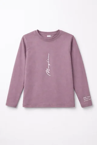 Remera manga larga de varon con estampa en frente y manga - Vista 6