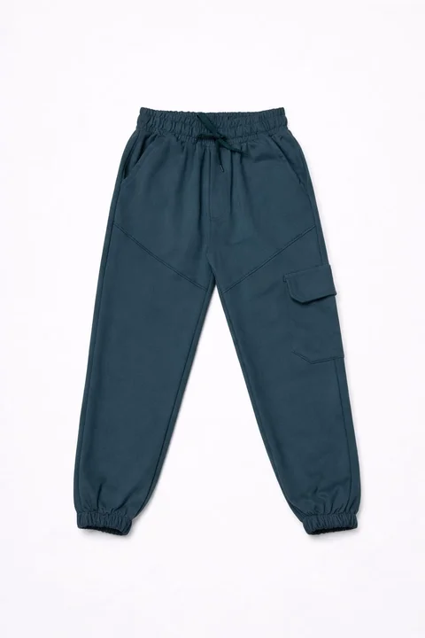 Jogger Cargo Infantil de Rústico con Recortes