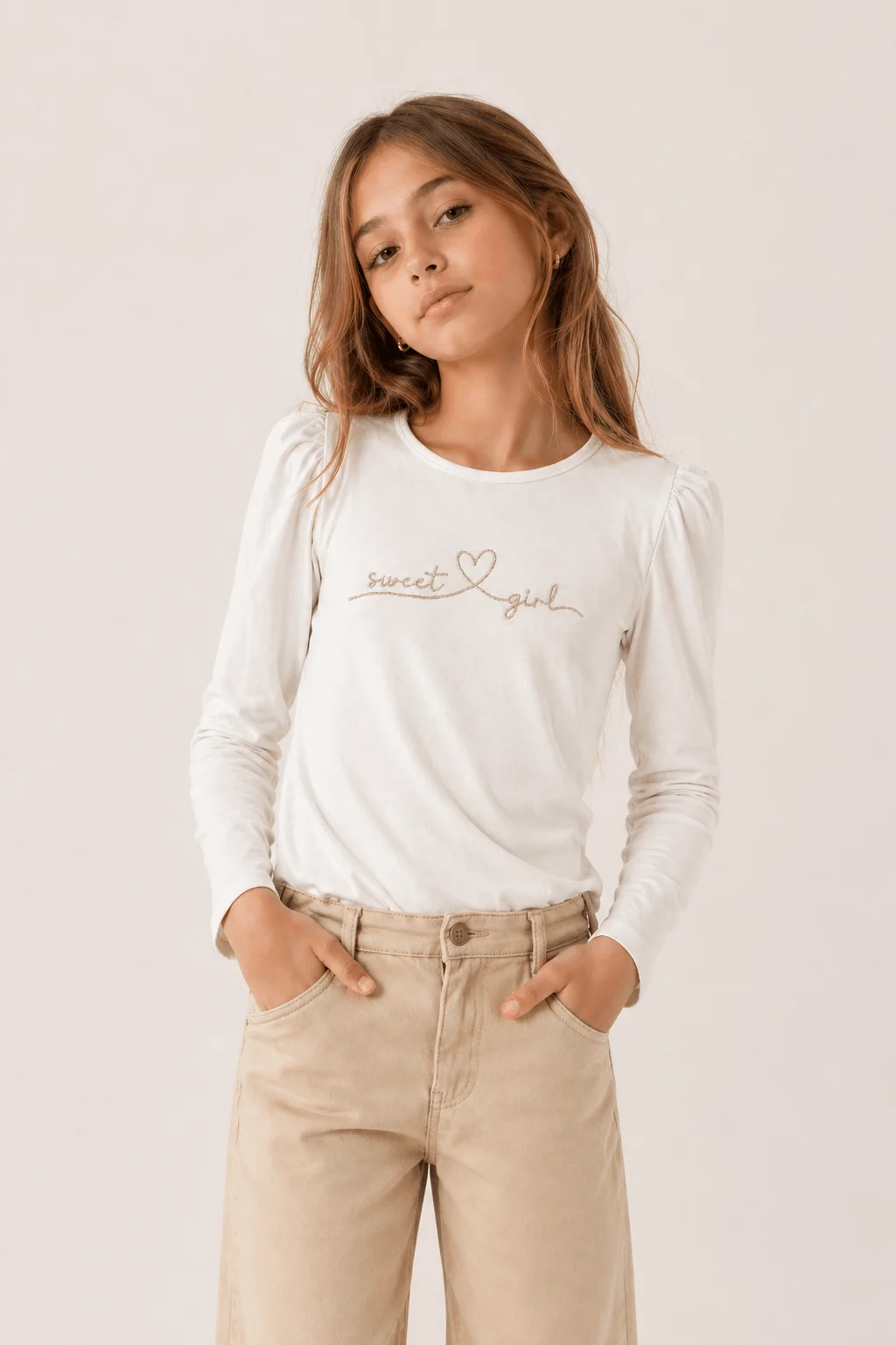Remera manga larga Sweet Girl Kids