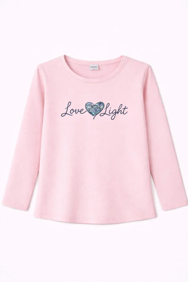 Remera manga larga Love Light Kids