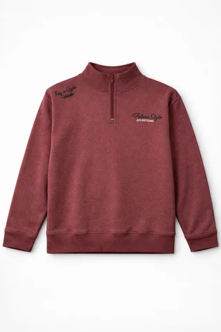 Buzo de teen de coconut con cuello alto y cierre con doble bordado - Vista 4