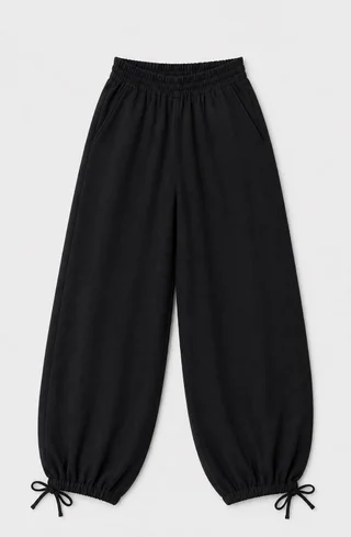 Pantalón de Lino Con Tira Teens - Vista 6