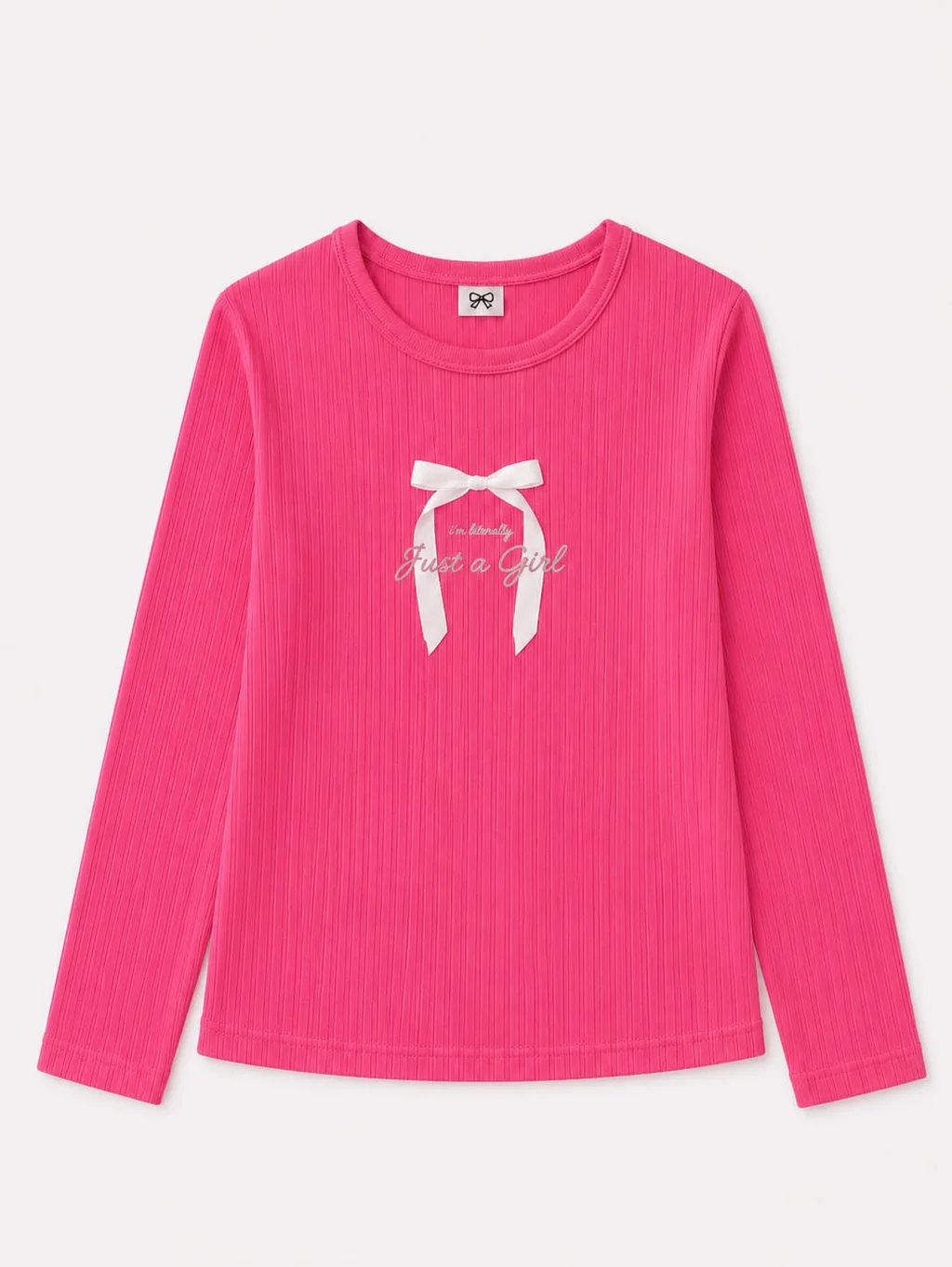 Remera manga larga Just a Girl Kids