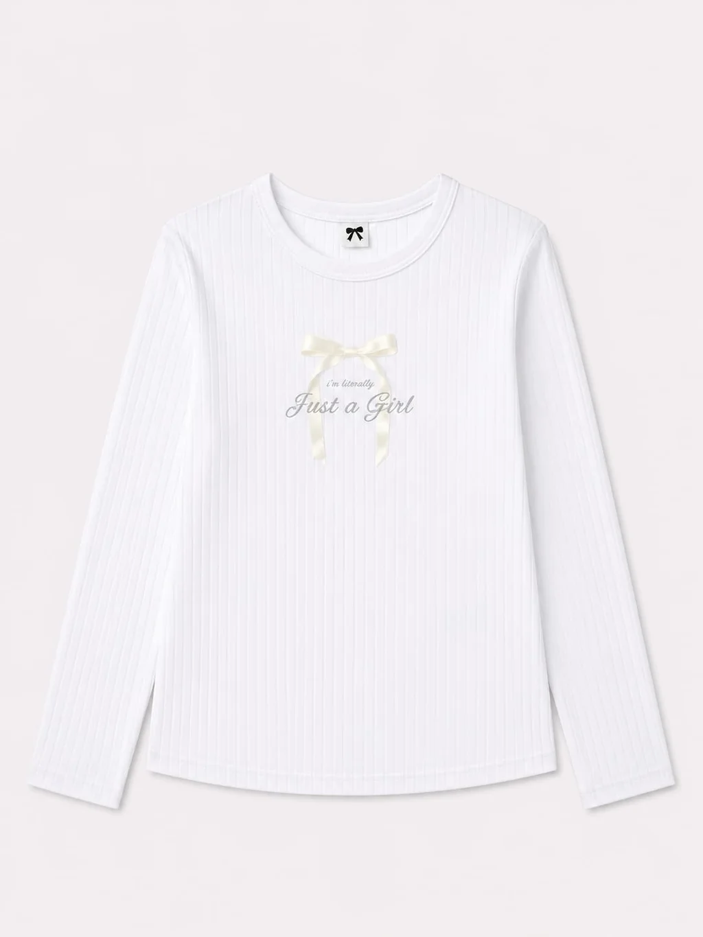 Remera manga larga Just a Girl Kids