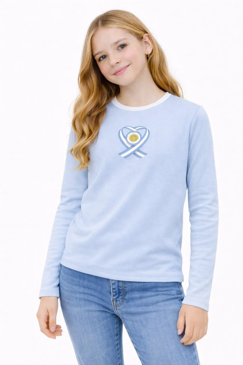 Remera manga larga Sol de Mayo Kids