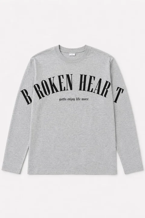 Remera manga larga Broken Heart Kids