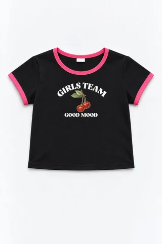 Remera Manga Corta Cherry Teens - Vista 6