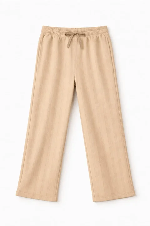 Pantalon de morley diesel recto, gamuzado con elastico y cordon