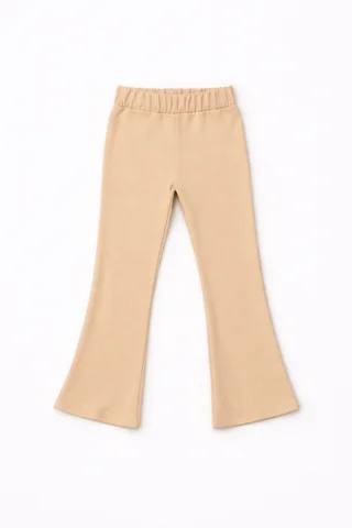 Calza lisa térmica oxford de niña  - Vista 4