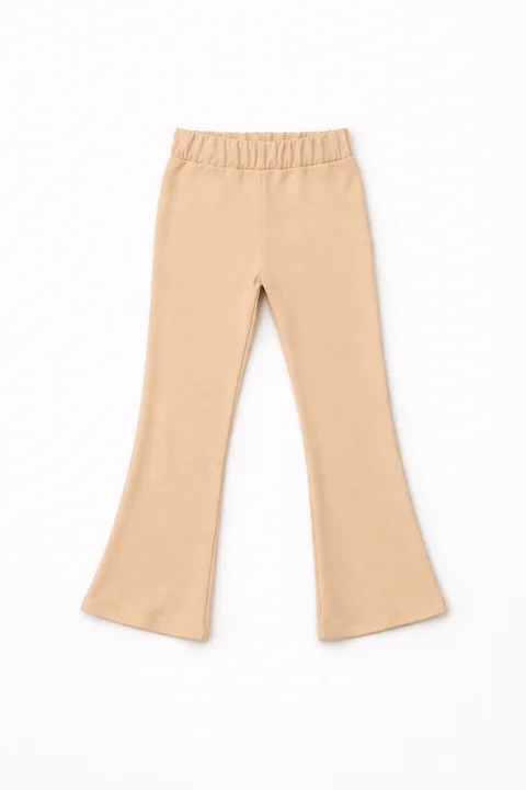 Calza lisa térmica oxford de niña 