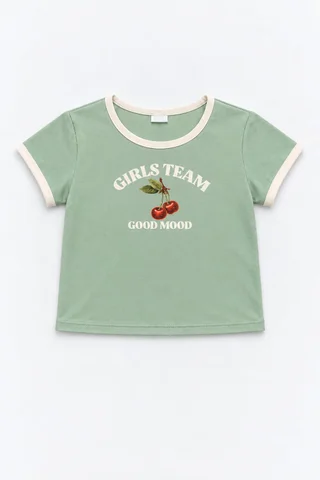 Remera Manga Corta Cherry Teens - Vista 4
