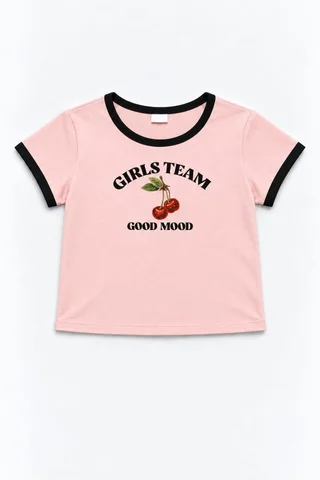 Remera Manga Corta Cherry Teens - Vista 2