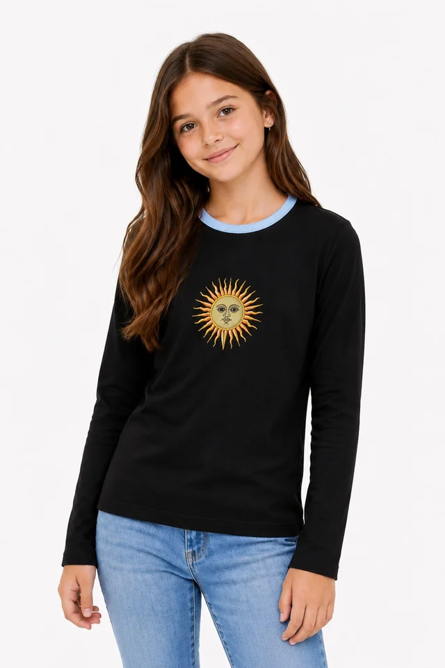 Remera manga larga Sol de Mayo Kids