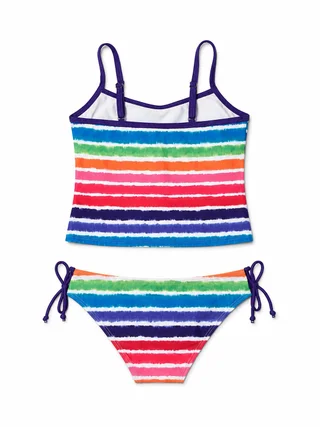 Tankini Multicolor Kids - Vista 3
