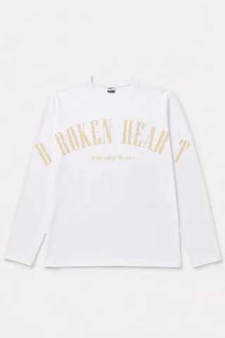 Remera manga larga Broken Heart Kids - Vista 4