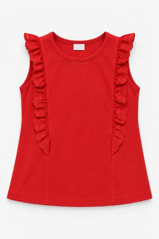 Remera Musculosa Brodery Kids - Vista 5