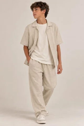 Pantalón Baggy Lino Teens - Vista 1