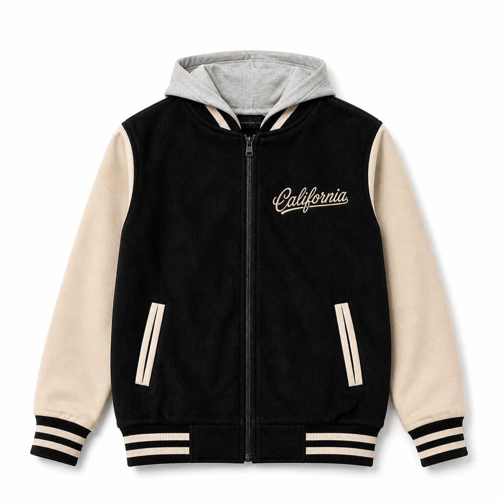 Campera universitaria California Kids