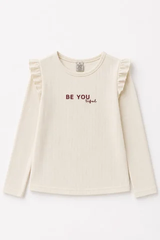 Remera manga larga BeYoutiful Kids - Vista 3