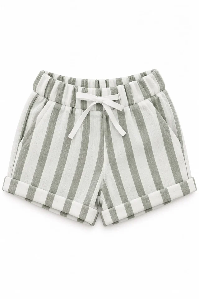 Short Lino Rayado Teens