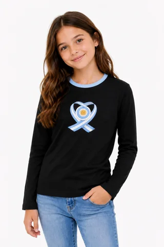 Remera manga larga Sol de Mayo Kids - Vista 3