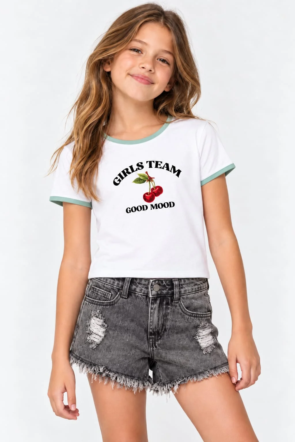 Remera Manga Corta Cherry Kids