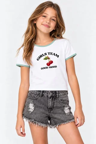 Remera Manga Corta Cherry Kids - Vista 1