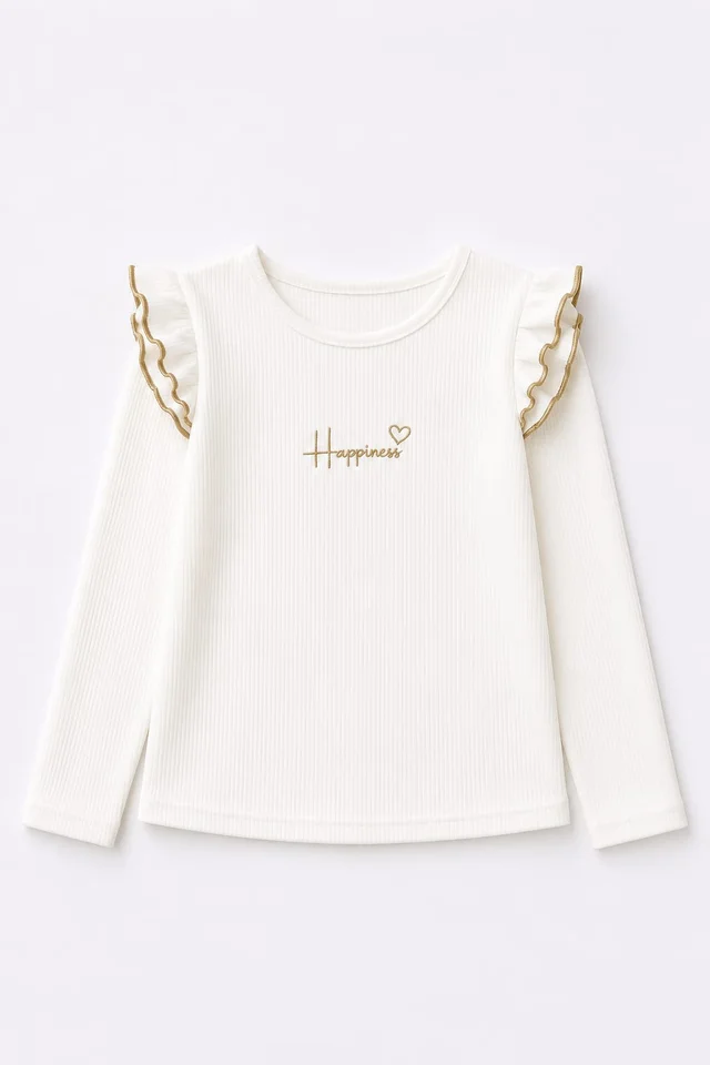 Remera manga larga Happiness Kids