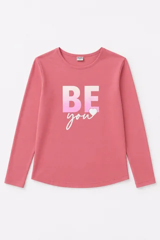 Remera manga larga Be You Kids - Vista 2