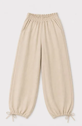 Pantalón de Lino Con Tira Teens - Vista 2