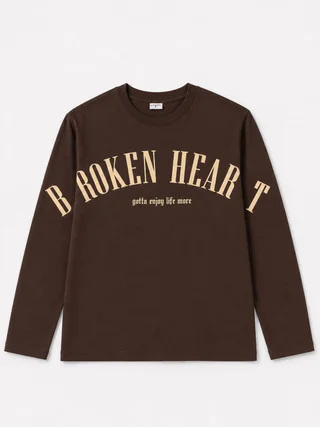 Remera manga larga Broken Heart Kids - Vista 6