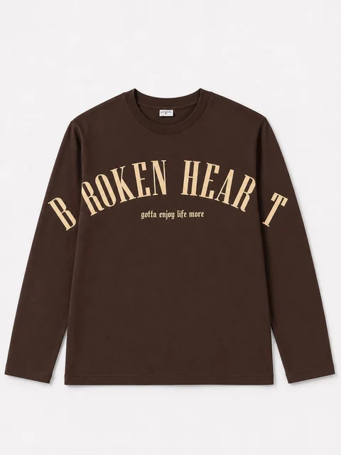 Remera manga larga Broken Heart Kids