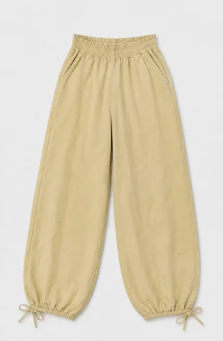 Pantalón de Lino Con Tira Teens - Vista 4