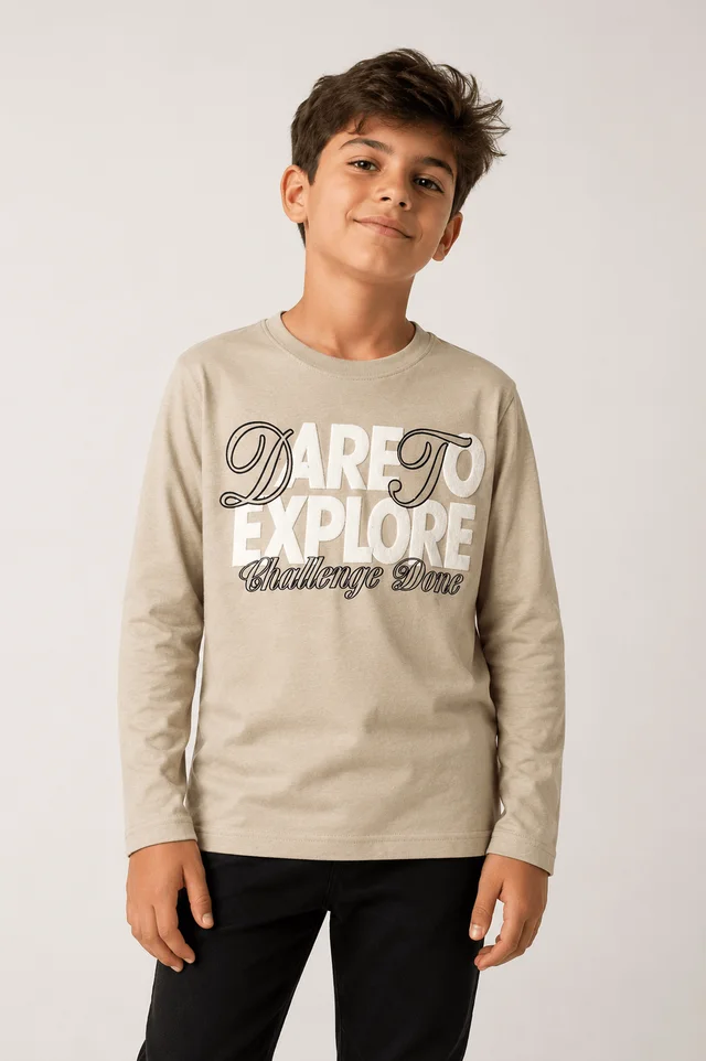 Remera manga larga Dare Kids