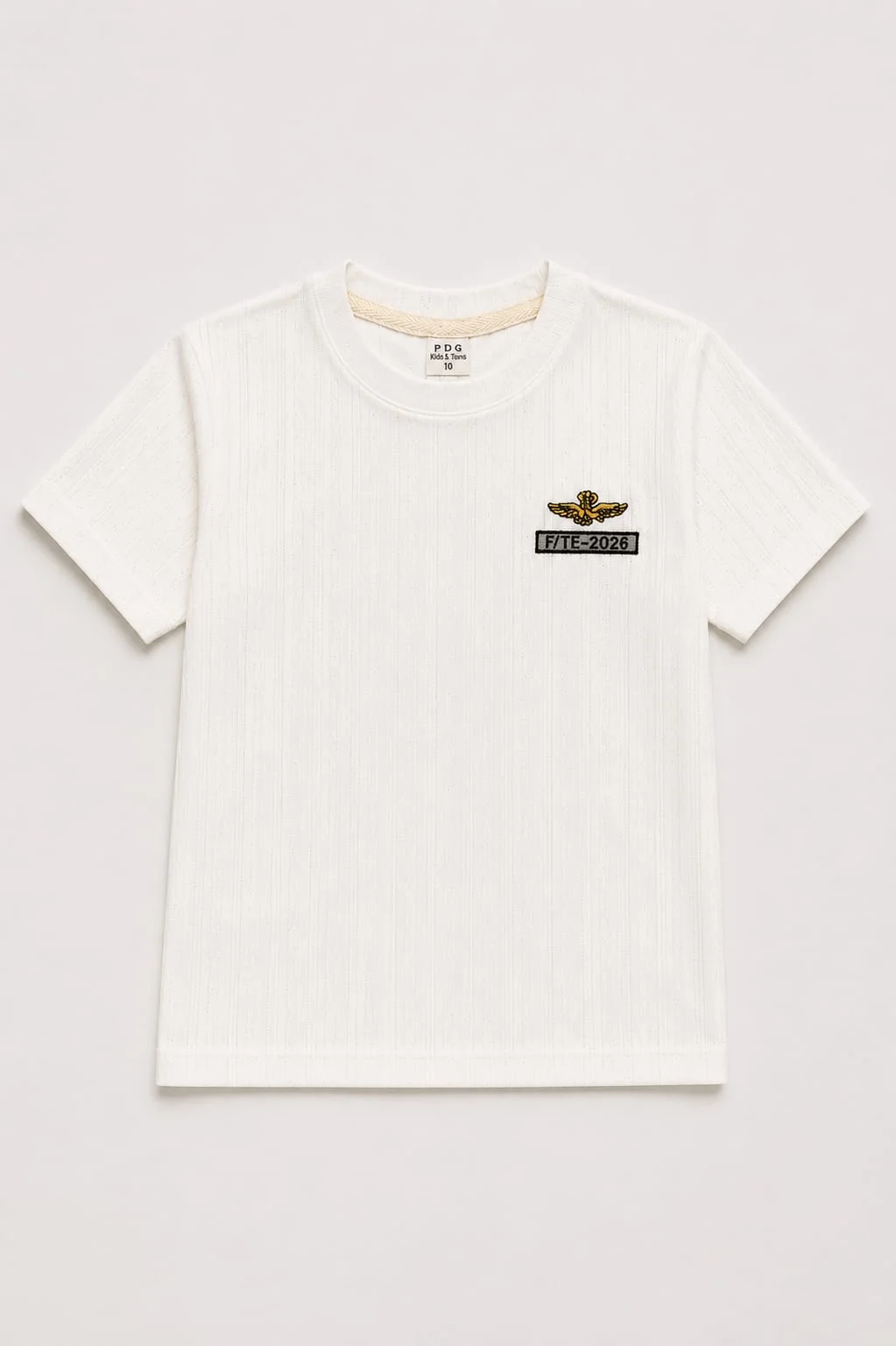 Remera Manga Corta Entramada Kids