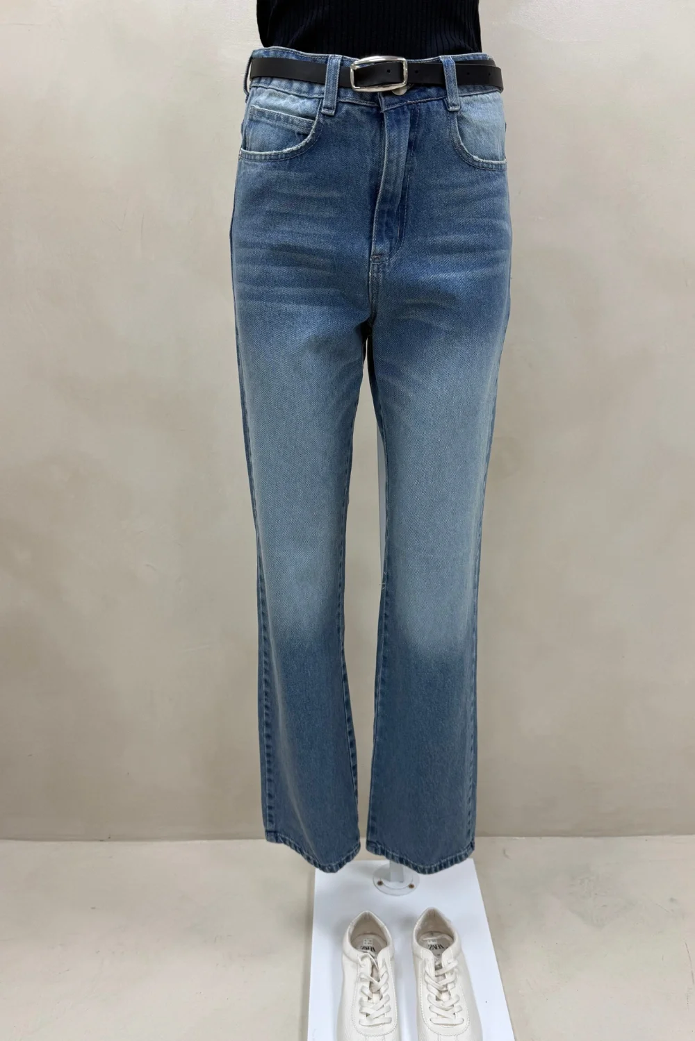 Jean Straight Full Matizado
