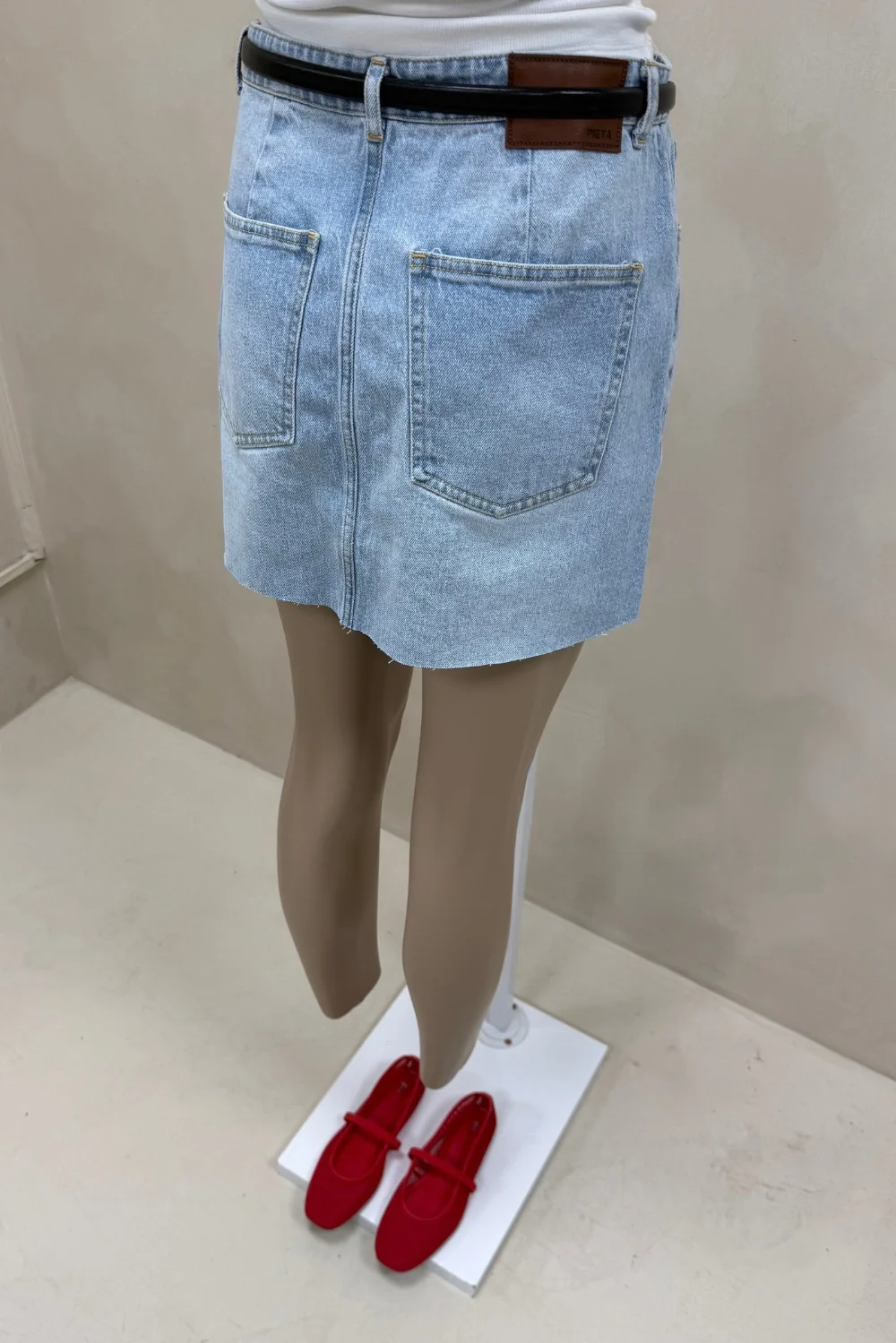 MINI DENIM CELESTE - 5