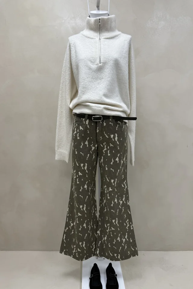 Jean Tiro Bajo Wide Jazmin