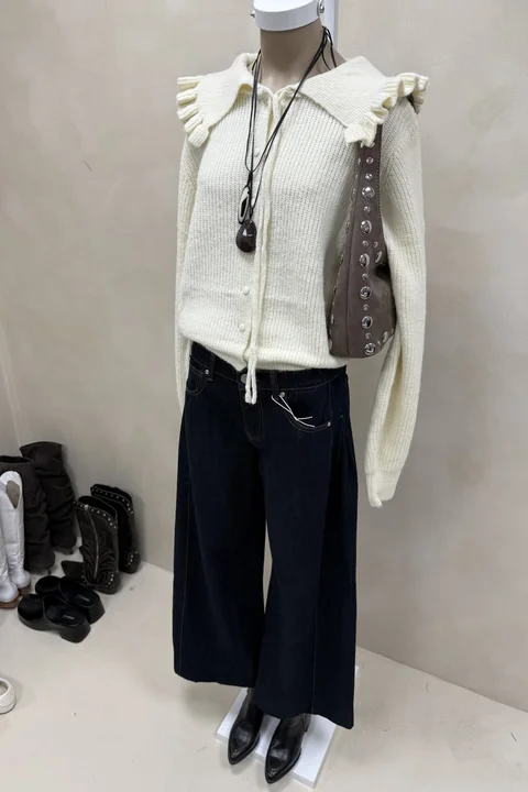 Cardigan con Babero