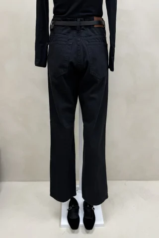 Jean Straight Full Tajo Black - Vista 4