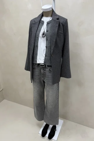 Blazer Pie de Pull Lazo - Vista 2