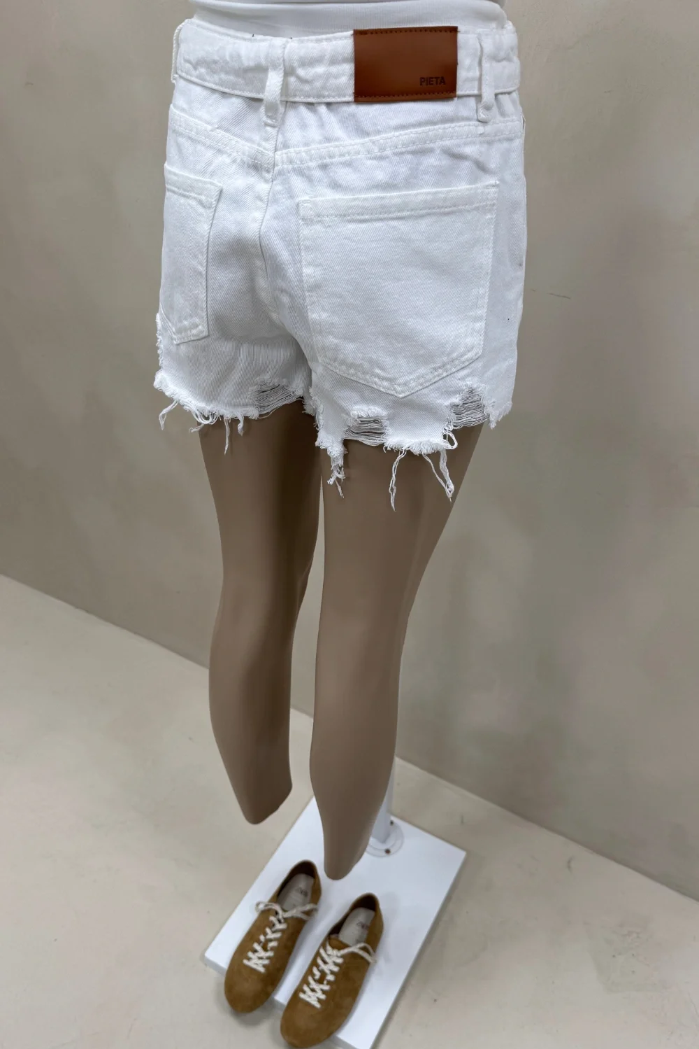SHORT DENIM CINTURA DOBLADA