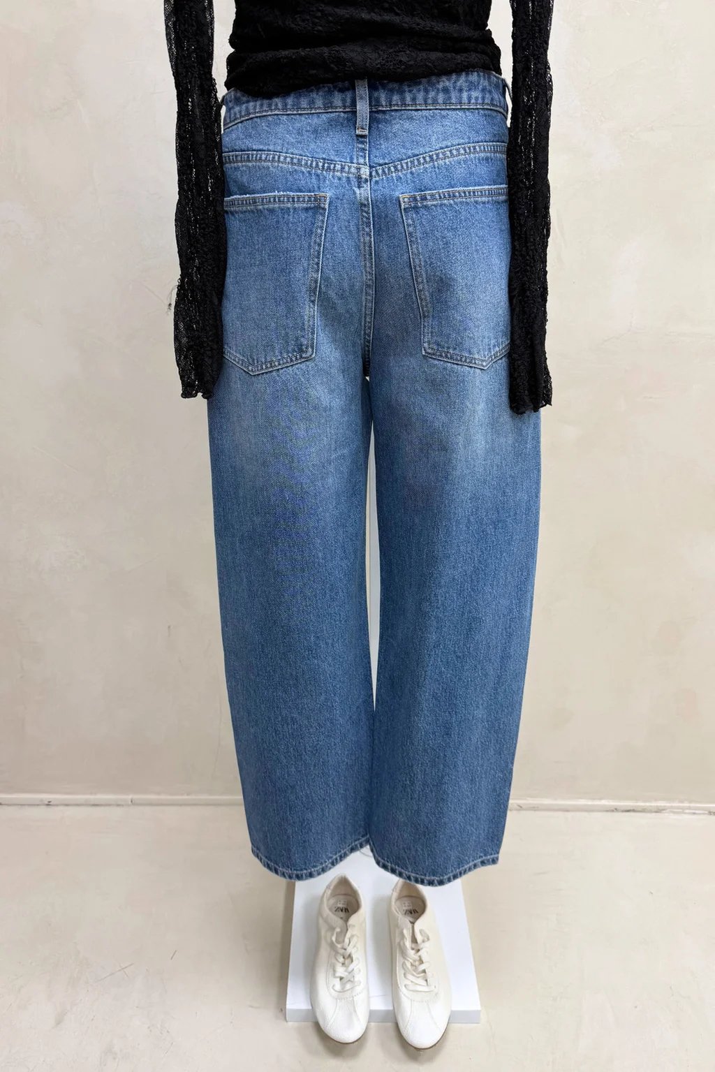 Jean Barrel Clasico Azul - 3