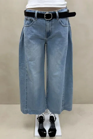 JEAN EXTRA WIDE CELESTE PLIEGUES - Vista 3