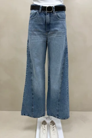 JEAN WIDE LEG FULL RECORTE ARA - Vista 2