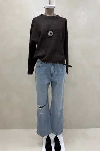 Sweater Basico Cuello Redondo - Vista 1