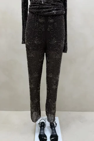 PANTALON MICROTUL LENTEJUELAS - Vista 3