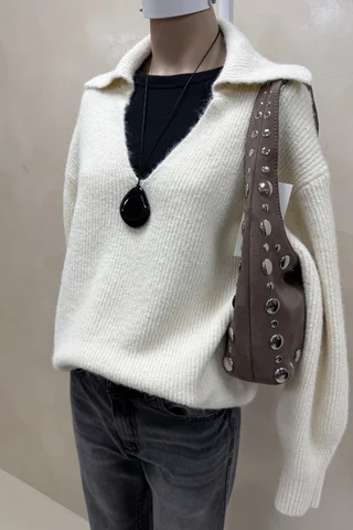 Sweater con Cuello - Vista 3